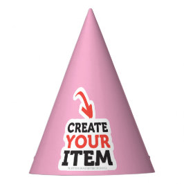 ERSTELLE-DEIN-EIGENES DIY Lade dein individuelles  Partyhütchen