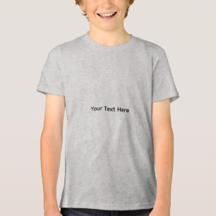 Erstelle Dein eigenes editierbares Tri-Blend Shirt