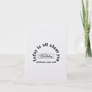 Erstelle Dein eigenes einfaches 4" x 5,6" Alles Gu Dankeskarte