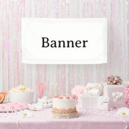 Erstelle Dein eigenes einfaches individuelles Viny Banner