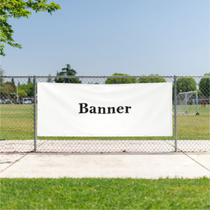 Erstelle Dein eigenes einfaches maßgeschneidertes Banner