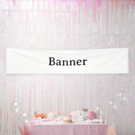 Erstelle Dein eigenes einfaches maßgeschneidertes Banner