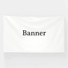Erstelle Dein eigenes einfaches maßgeschneidertes Banner