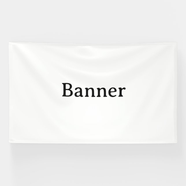 Erstelle Dein eigenes einfaches maßgeschneidertes  Banner (Horizontal)