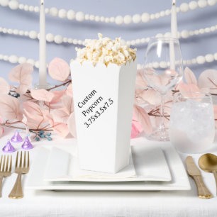 erstelle dein eigenes einfaches Popcorn 9,5x8,9x19 Geschenkschachtel
