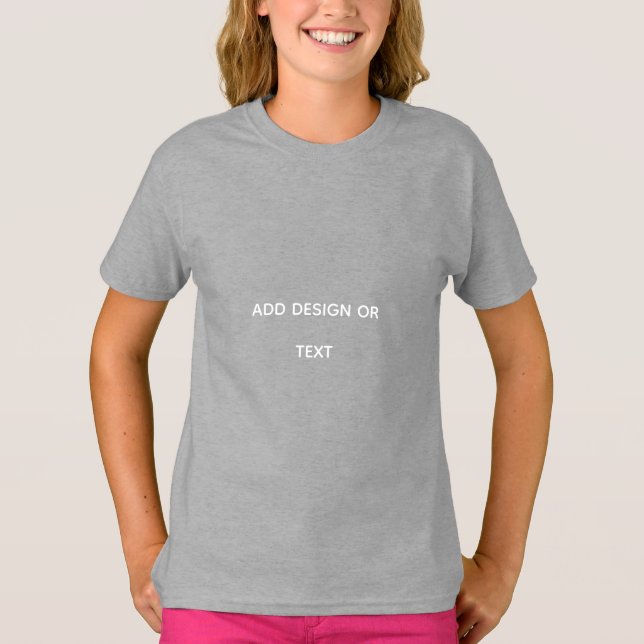 Erstelle dein eigenes einfaches T-Shirt (Vorderseite)