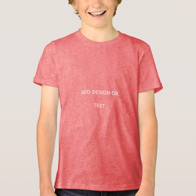 Erstelle dein eigenes einfaches Tri-Blend shirt (Vorderseite)