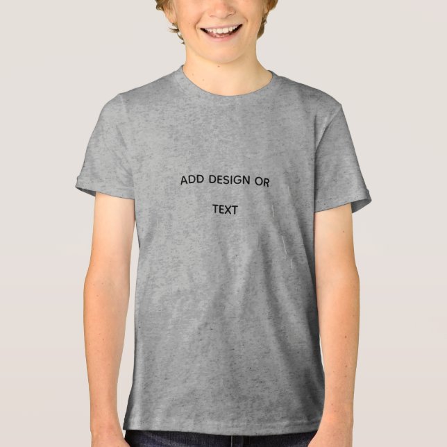 Erstelle Dein eigenes einfaches Tri-Blend Shirt (Vorderseite)