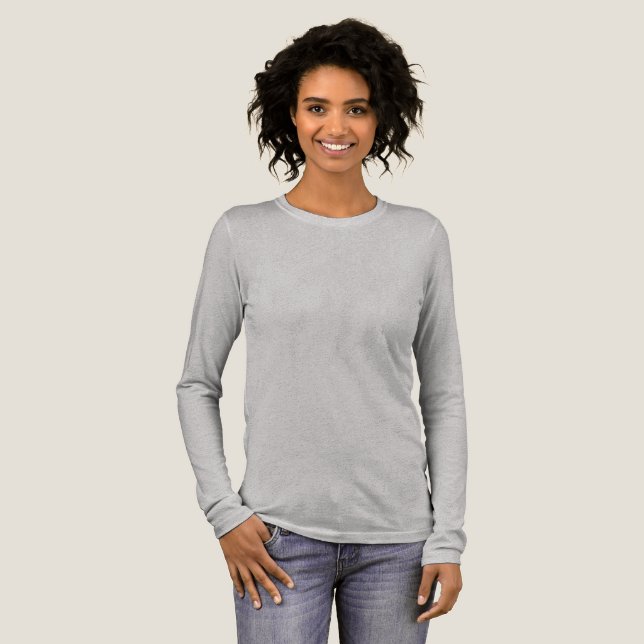 Erstelle dein eigenes einfaches Tri-Blend shirt (Volle Vorderseite)