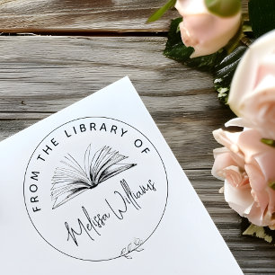Erstelle dein eigenes Exlibris "Aus der Bibliothek Permastempel