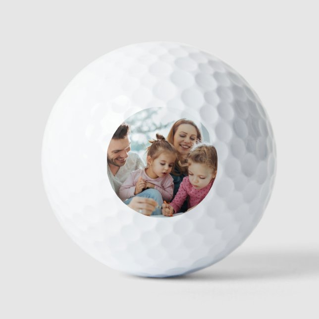 Erstelle Dein Eigenes Foto Benutzerdefiniertes Bil Golfball (Vorderseite)