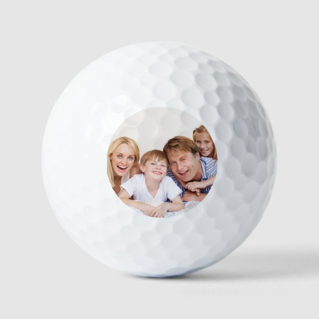 Erstelle Dein Eigenes Foto Benutzerdefiniertes Bil Golfball (Vorderseite)