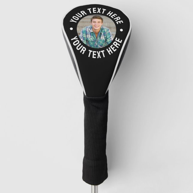 Erstelle dein eigenes Foto Golf Headcover (Vorderseite)