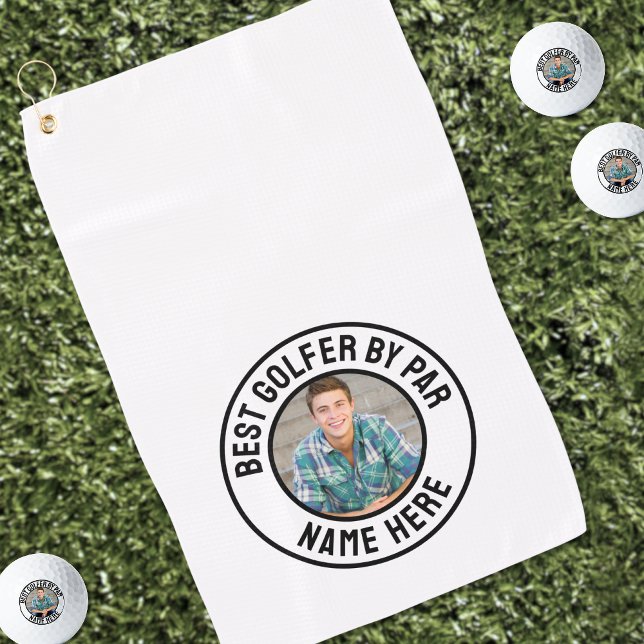Erstelle dein eigenes Foto Golfhandtuch (Create your Own Photo Golf Balls)
