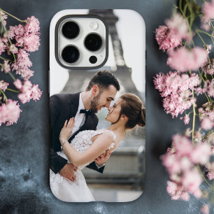 Erstelle Dein Eigenes Foto Hochzeit Romantische Li iPhone 16 Pro Hülle