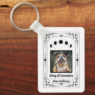 Erstelle Dein eigenes Foto-Tarot-Hunde-Liebhaber-H Schlüsselanhänger
