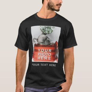 Erstelle Dein eigenes Foto- & Text-T-Shirt T-Shirt