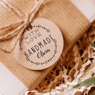 Erstelle Dein Eigenes Handgemachtes Mit Liebe Pers Gummistempel