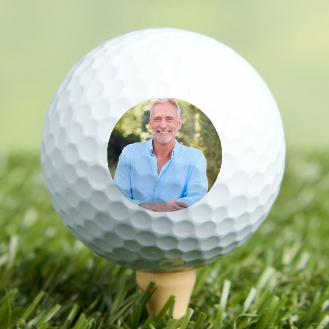 Erstelle Dein eigenes Herren-Foto Golfball (Create your Own Photo Golf Balls)
