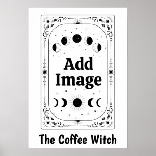Erstelle Dein eigenes himmlisches Tarot für Kaffee Poster