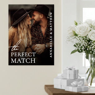 Erstelle Dein eigenes Hochzeitsfotoschild Poster