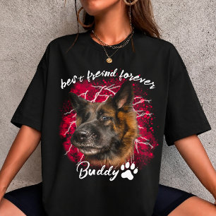 Erstelle dein eigenes Hund Haustier Foto Tier indi T-Shirt