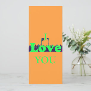 Erstelle dein eigenes Ich liebe Dich