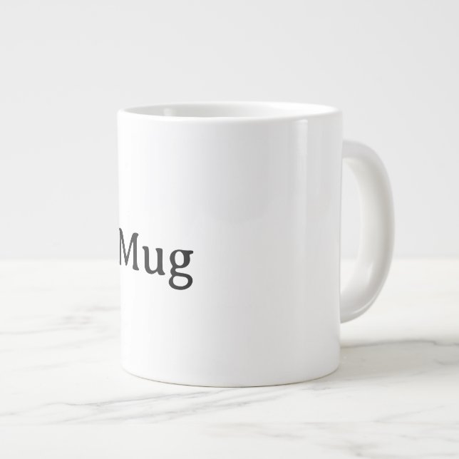 Erstelle Dein eigenes Jumbo Jumbo-Tasse (Vorderseite Rechts)