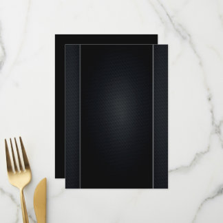 Erstelle Dein eigenes leeres minimalistisches schw Menükarte