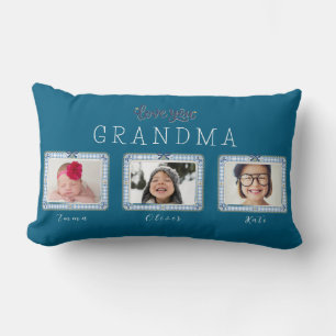 Erstelle Dein Eigenes Liebst Du Oma 3 Foto Cute Lendenkissen