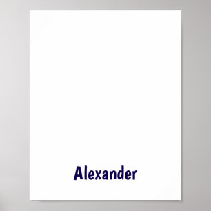 Erstelle Dein eigenes Matt-Plakat Poster