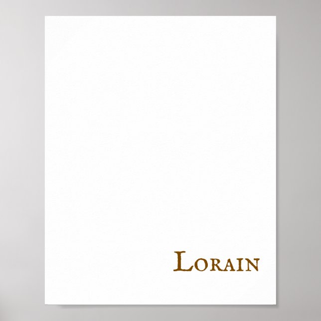 Erstelle Dein eigenes mattes Poster (Vorne)