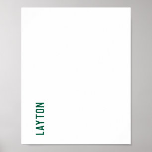 Erstelle Dein eigenes mattes Poster