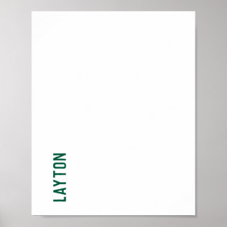 Erstelle Dein eigenes mattes Poster