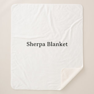 Erstelle dein eigenes Medium (127x152cm) Sherpadecke