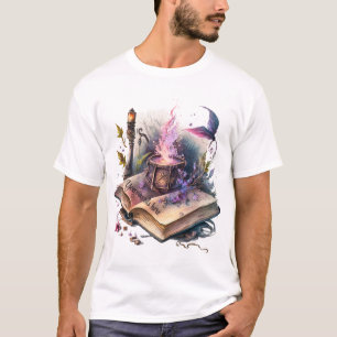 Erstelle dein eigenes Naturhexen-Zauberbuch T-Shirt