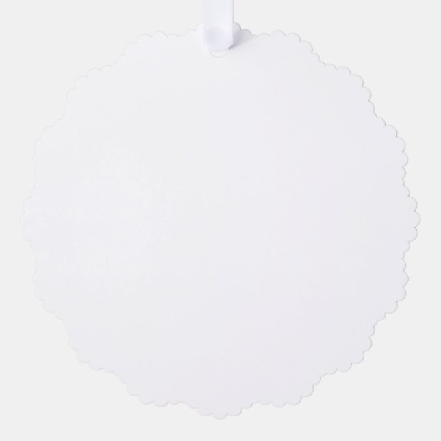 Erstelle Dein Eigenes Ornament Karte (Vorderseite)