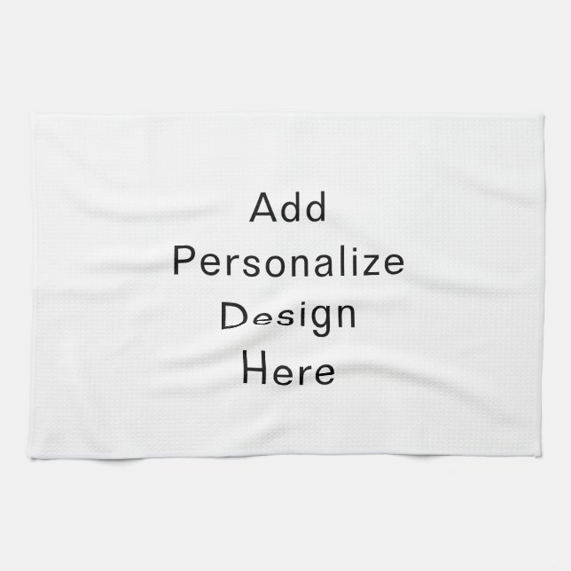 erstelle dein eigenes personalisiertes geschirrtuch (Horizontal)