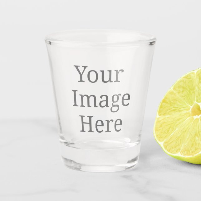 Erstelle dein eigenes Schnapsglas (Vorderseite)