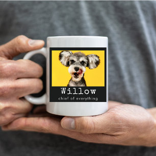 Erstelle Dein eigenes süßes lustiges Familienhund Kaffeetasse