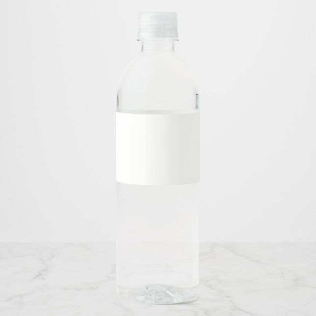 Erstelle dein eigenes wasserflaschenetikett (Vorderseite)