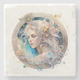 Erstelle Dein eigenes Wassermann Jungfrau Steinuntersetzer