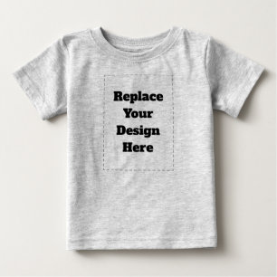 Erstelle dein eigenes Weiß Baby T-shirt