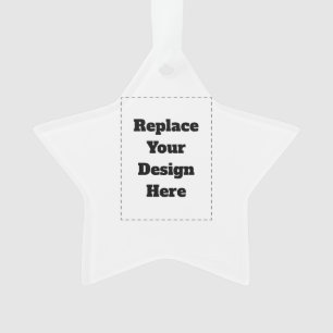 Erstelle Dein eigenes Weiß Ornament