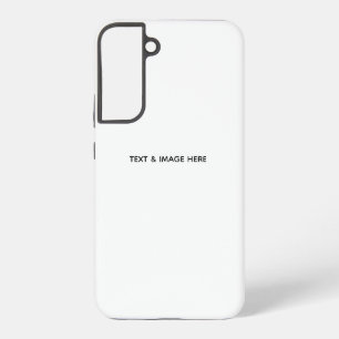 Erstelle dein eigenes Weiß Samsung Galaxy Hülle