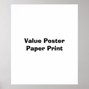 Erstelle Dein Eigenes Wertposter Papierdruck Poster