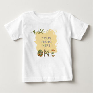 Erstelle Dein eigenes Wild One Baby Geburtstags-T- T-shirt