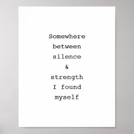 Erstelle Dein eigenes Zitatposter Poster