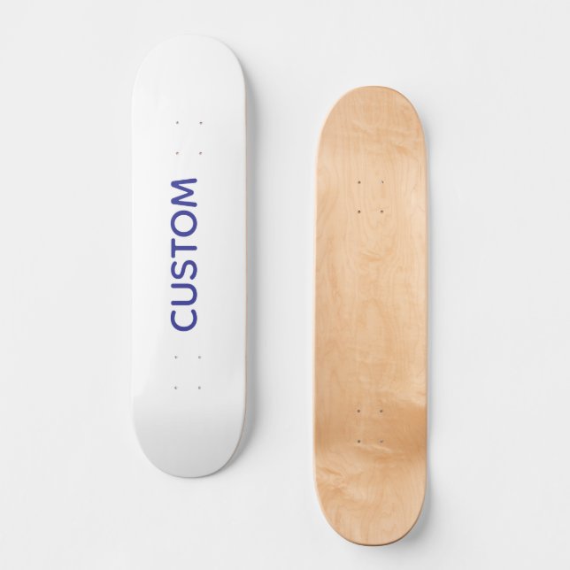 Erstelle Dein individuelles 8" Skateboard Deck (Vorderseite)