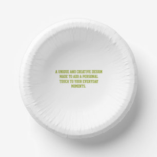 Erstelle deine eigene 7" Papiertasse Pappteller